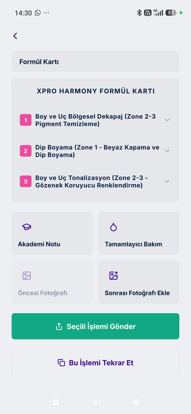 Müşteri kayıt ekranı 6